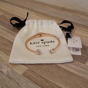 Kate Spade Bangle Bracelet Rose Gold Bangle New
